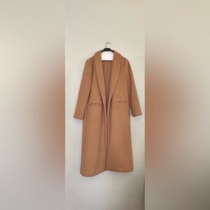 Reformation Classic Camel Coat